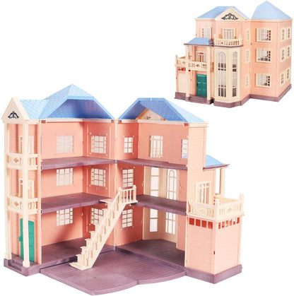 BananMelonBM Kid Toys Family Cozy Cabin Country Home Playset | Mueb...