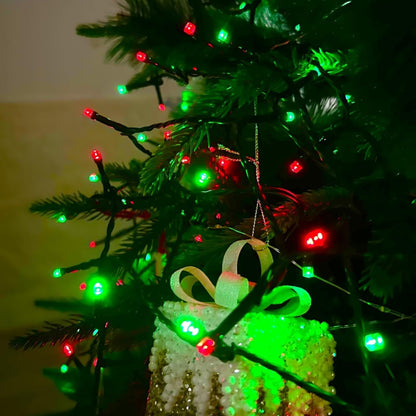 Tira de luces de Navidad extensibles de 75.8 pies con 200 luces LED...