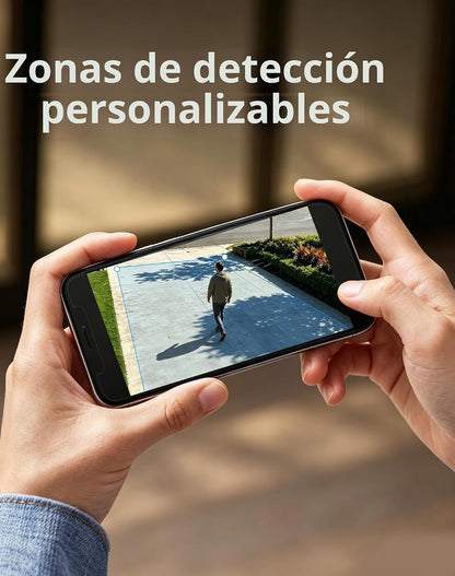 AlertSine Cámaras de seguridad inalámbricas al aire libre, detecció...