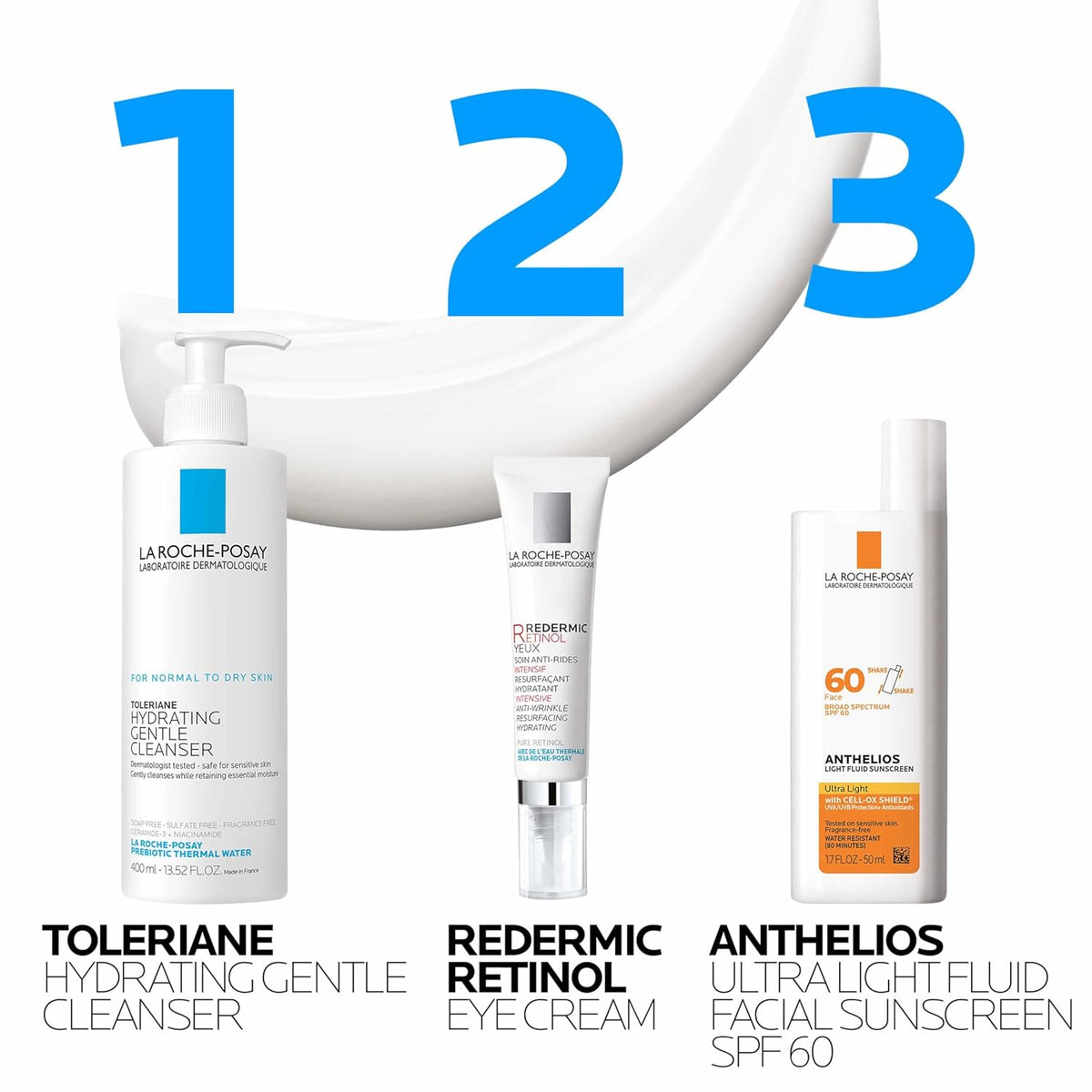 La Roche-Posay Redermic R Crema para Ojos con Retinol Anti-edad par...