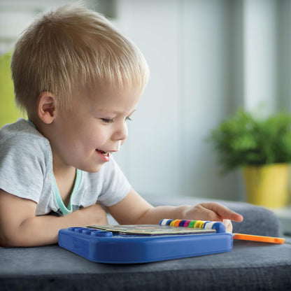 eKids Libro Blippi, juguetes para niños pequeños con juegos de apre...