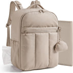 BAGSMART Mochila para pañales con bolsillos aislados y cambiador |...