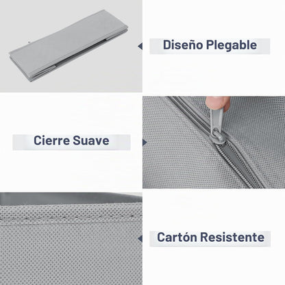 DIMJ Organizador de cajones para almacenamiento de ropa, paquete de...