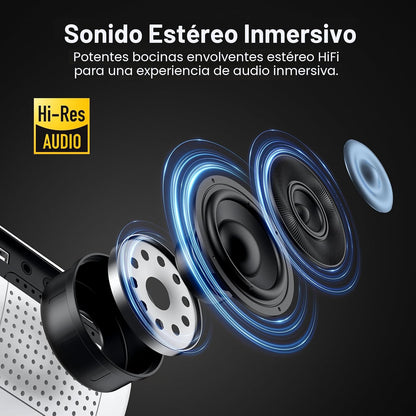 HAPPRUN Proyector Bluetooth Nativo 1080P - Estándar | Native 1080P...