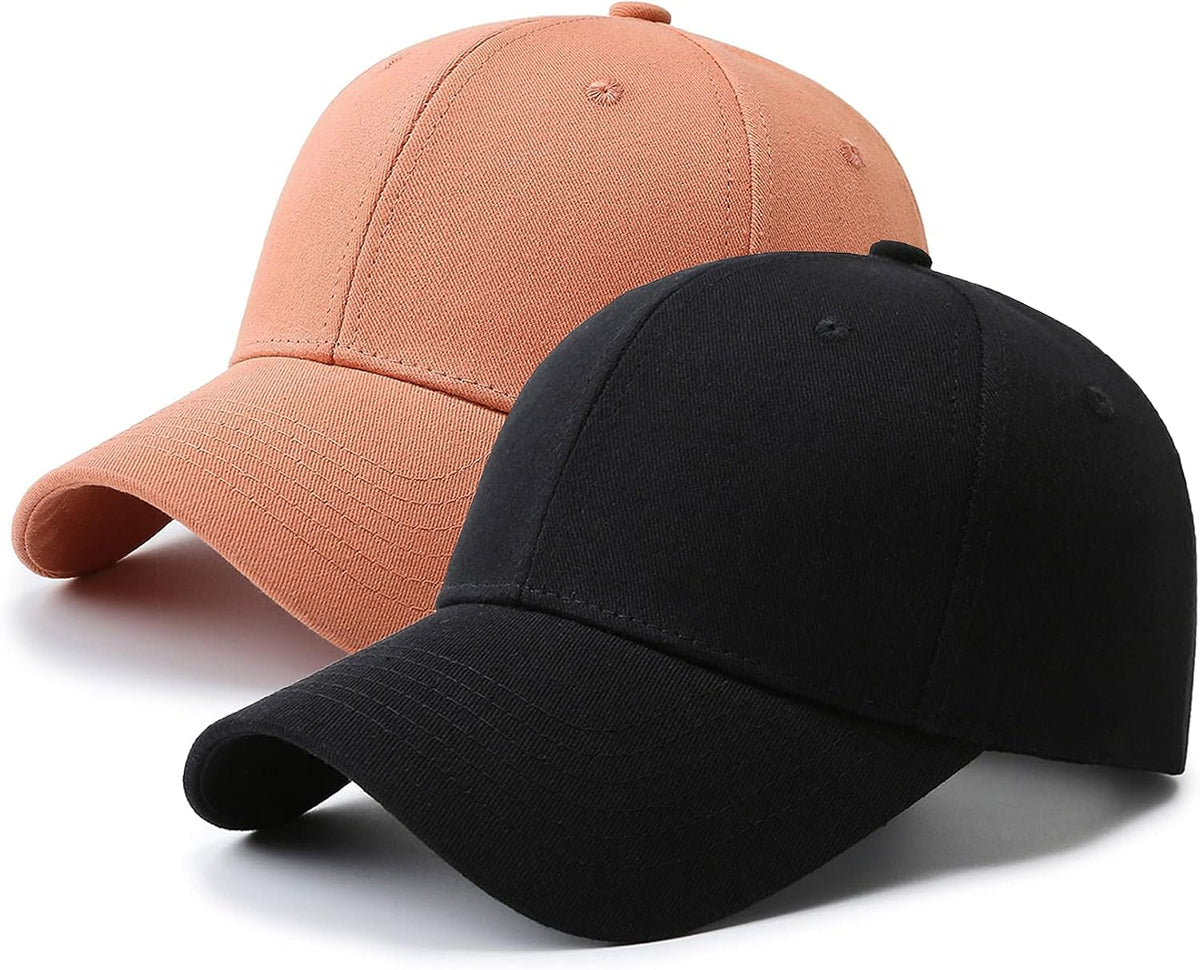 PFFY 2 paquetes de gorra de béisbol Golf Dad Hat para hombres y muj...