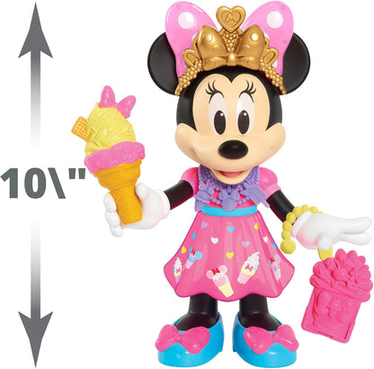 Disney Junior Sweets &amp; Treats - Muñeca de Minnie Mouse de 10 pu...