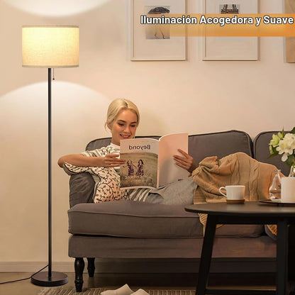 Ambimall - Lámpara de pie moderna para sala de estar y dormitorio,...