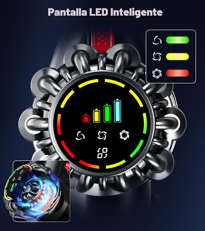 HFFLH Aspiradora inalámbrica, 600 W, 50 Kpa, 65 minutos, aspiradora...