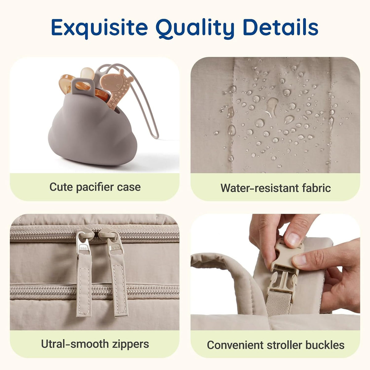 mommore Mochila para pañales, bolsa de bebé, mochila para pañales |...