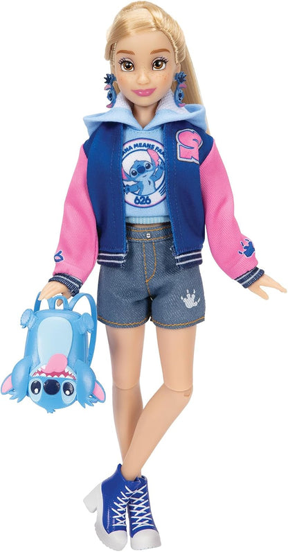 Disney ILY 4ever Muñecas de Moda de Stitch con Chaqueta Varsity de...