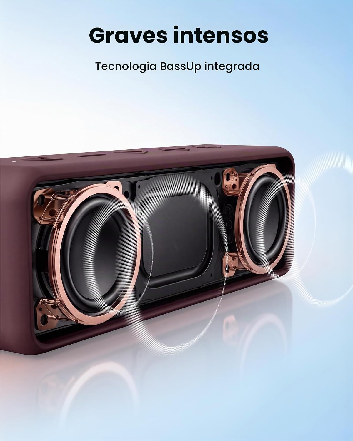 Anker Soundcore 2 Altavoz Bluetooth portátil, 24 horas de reproducc...