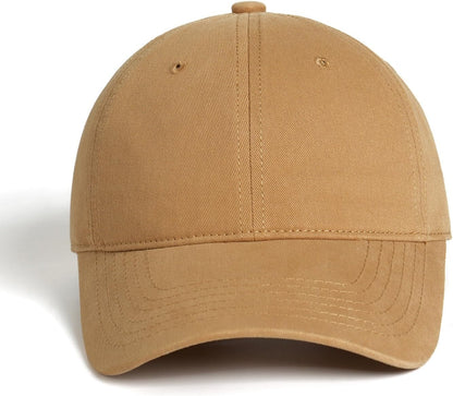 Paquete de 6 gorras de béisbol unisex de algodón lavado vintage, su...