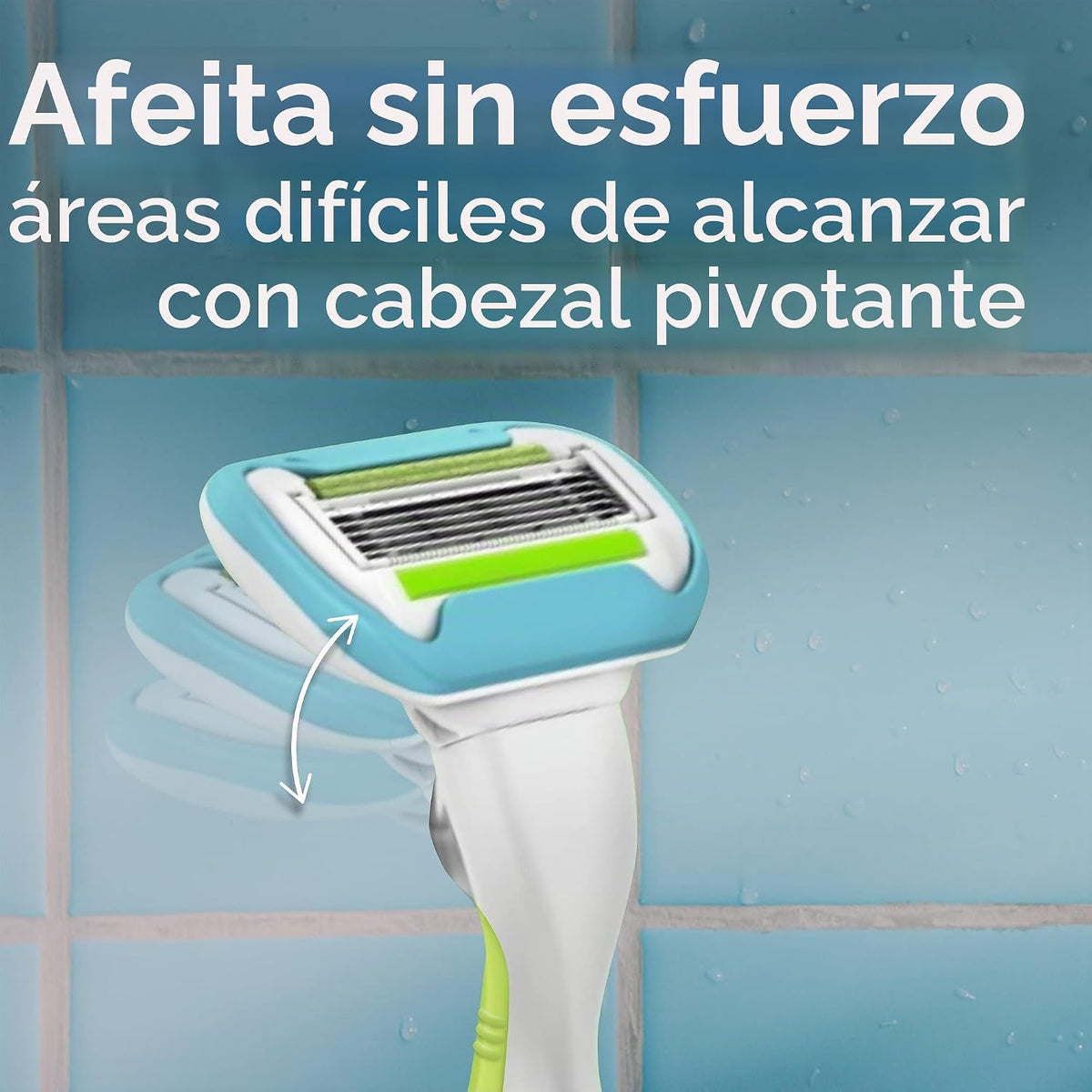 Venus Extra Smooth - Mango de afeitar para mujer + 4 repuestos de c...