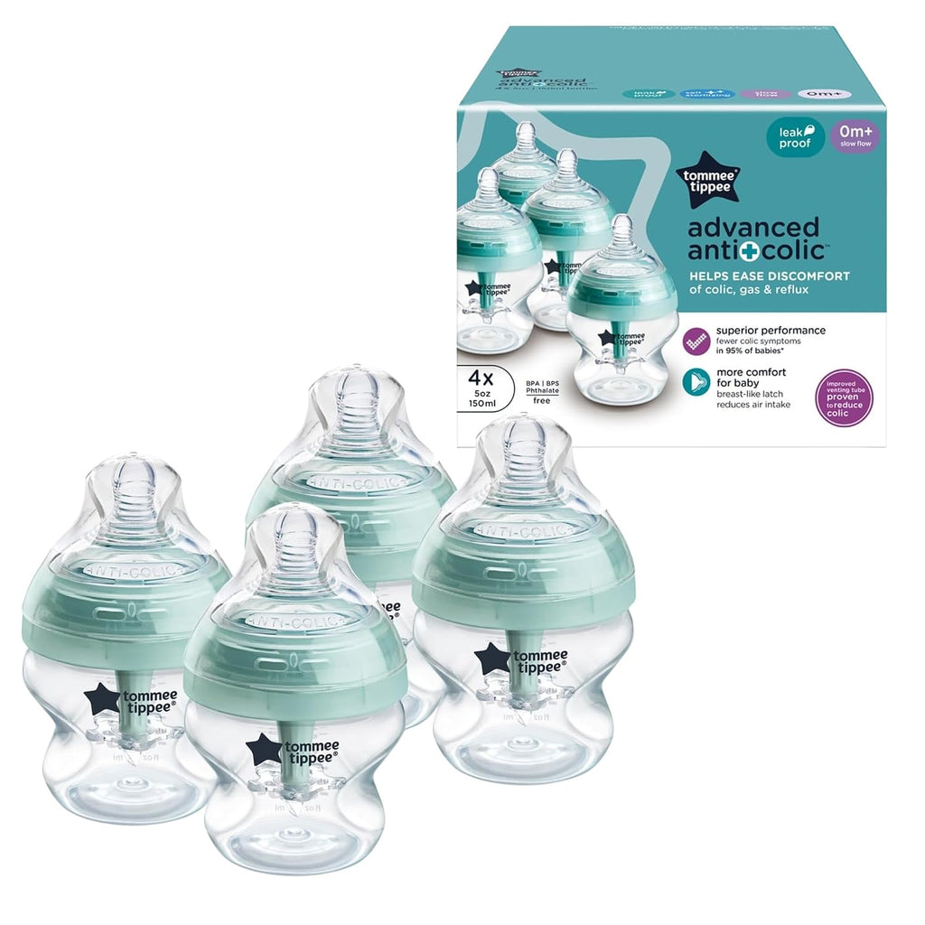 Biberones anticólicos avanzados de Tommee Tippee, recién nacidos a...