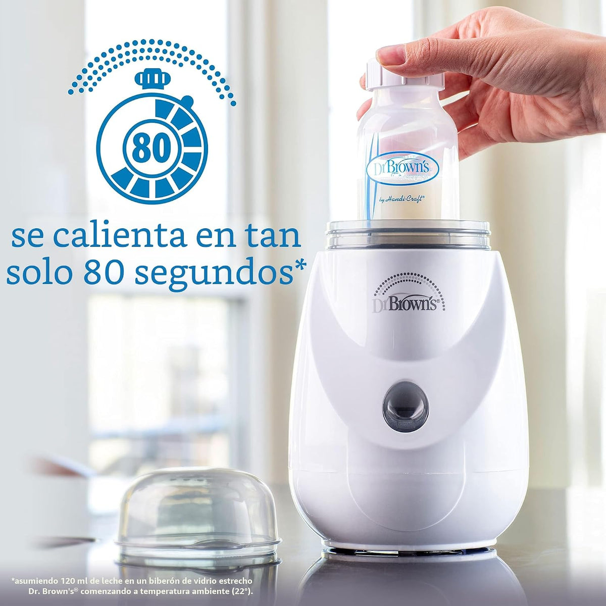 Dr. Brown's Calentador de biberones y esterilizador Insta-Feed