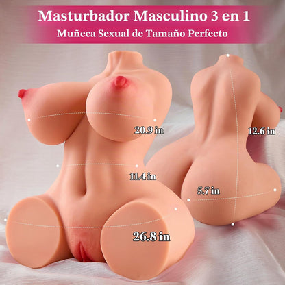 Muñeca sexual masturbador masculino Juguetes sexuales para hombres...