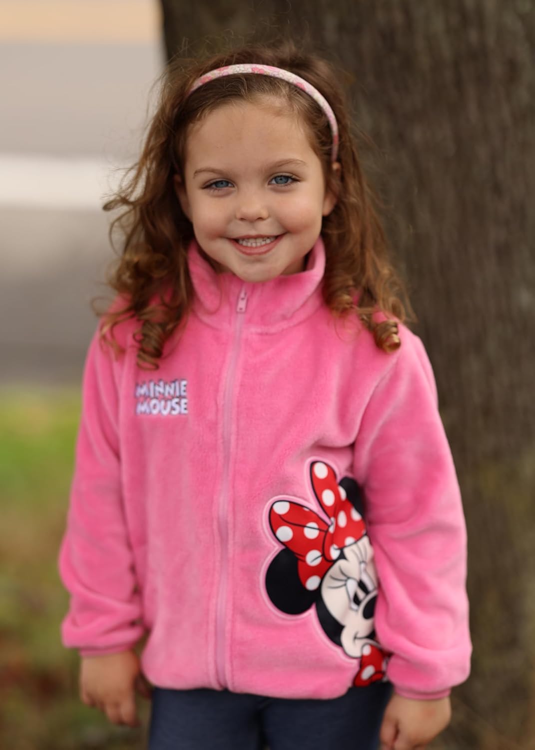 Disney Stitch Frozen Elsa Minnie Mickey - Chaqueta de forro polar p...