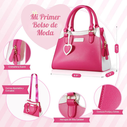 Shemira Bolsa de Juego para Niñas Pequeñas, Juguetes de Princesa de...