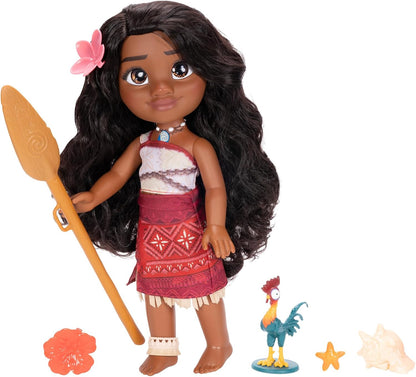 Disney Moana 2 My Singing Friend Moana Doll &amp; Heihei Figure Pla...