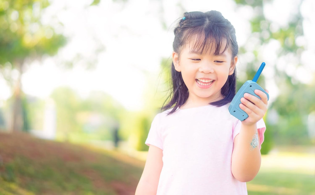 Walkie Talkies de Stitch para niños, juguetes de interior y exterio...