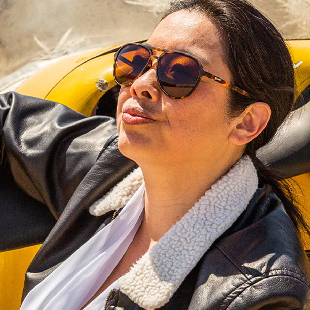 goodr Gafas de sol polarizadas Mach G para mujer y hombre | Marco d...