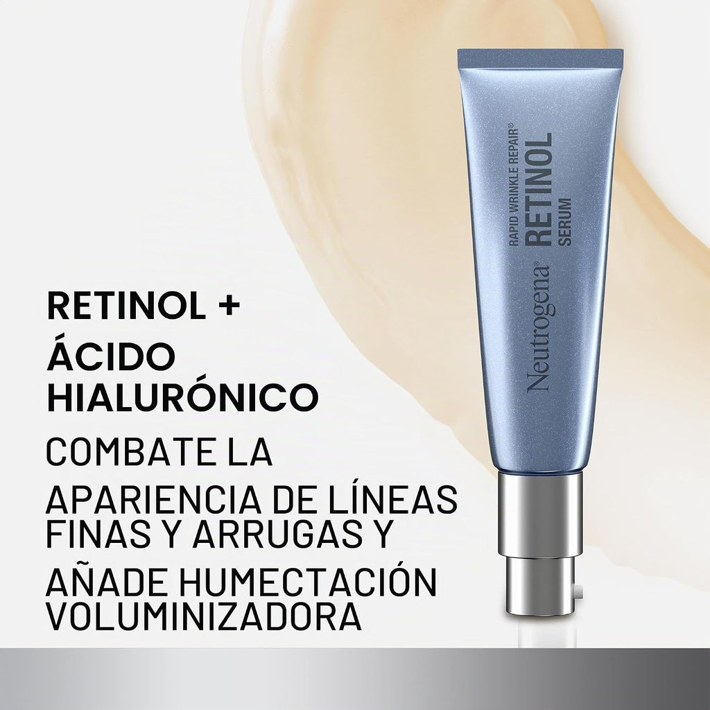 Neutrogena Suero facial de retinol para reparación rápida de arruga...