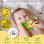 hahaland Juguetes sensoriales para bebés Juguetes Montessori Frutas...