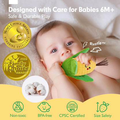 hahaland Juguetes sensoriales para bebés Juguetes Montessori Frutas...