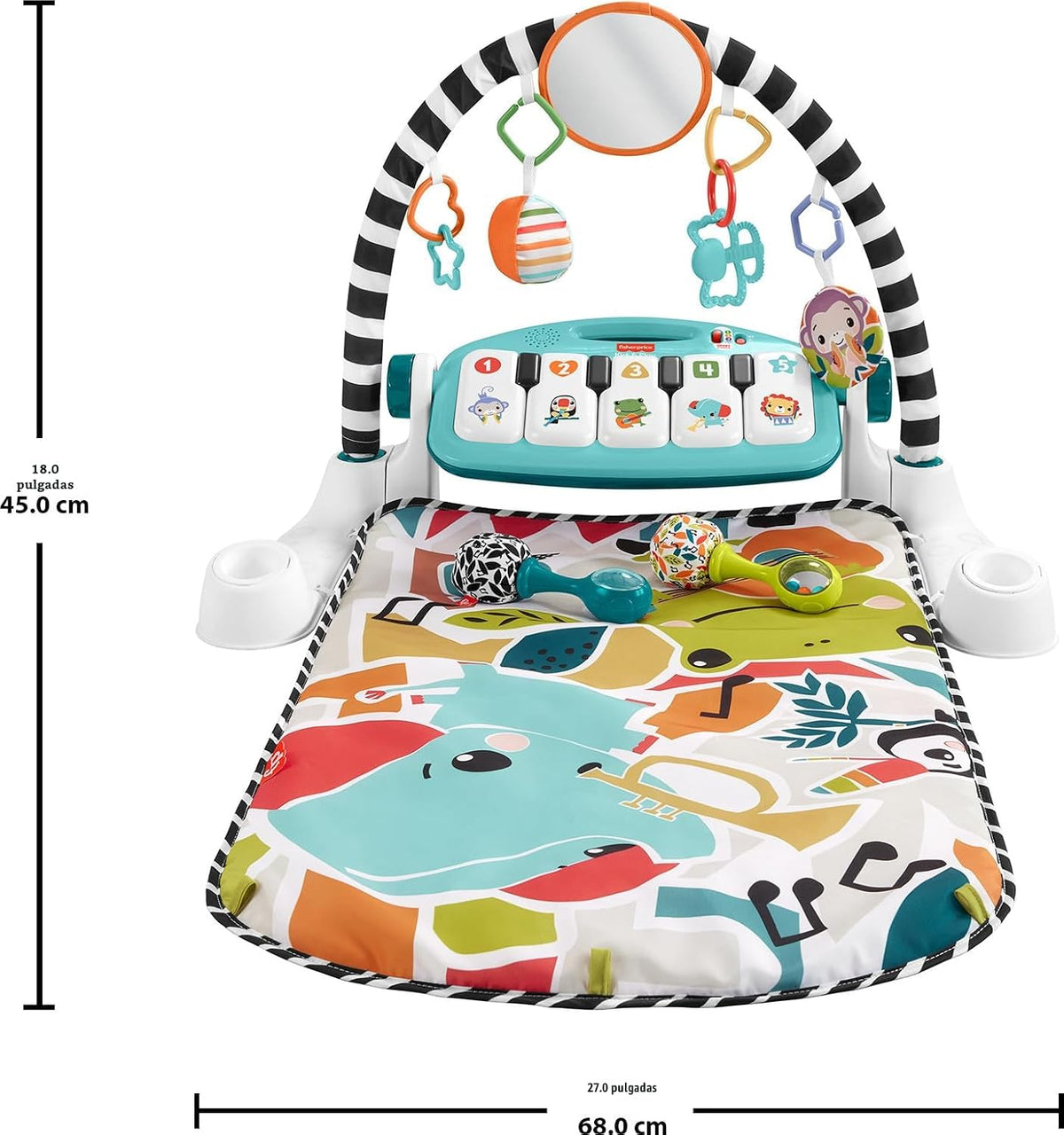 Conjunto de juguetes musicales para bebés Fisher-Price Glow and Gro...
