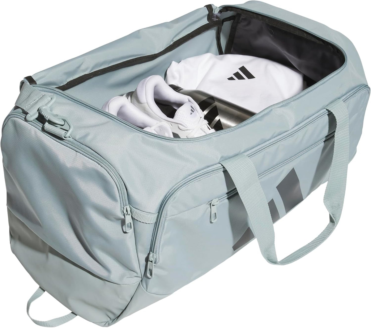 adidas Defender - Maleta deportiva, color verde salvia\/gris 6, OSF...