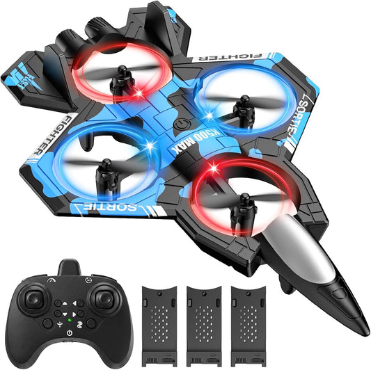 Avión RC para niños, avión con control remoto para niños y niñas, r...