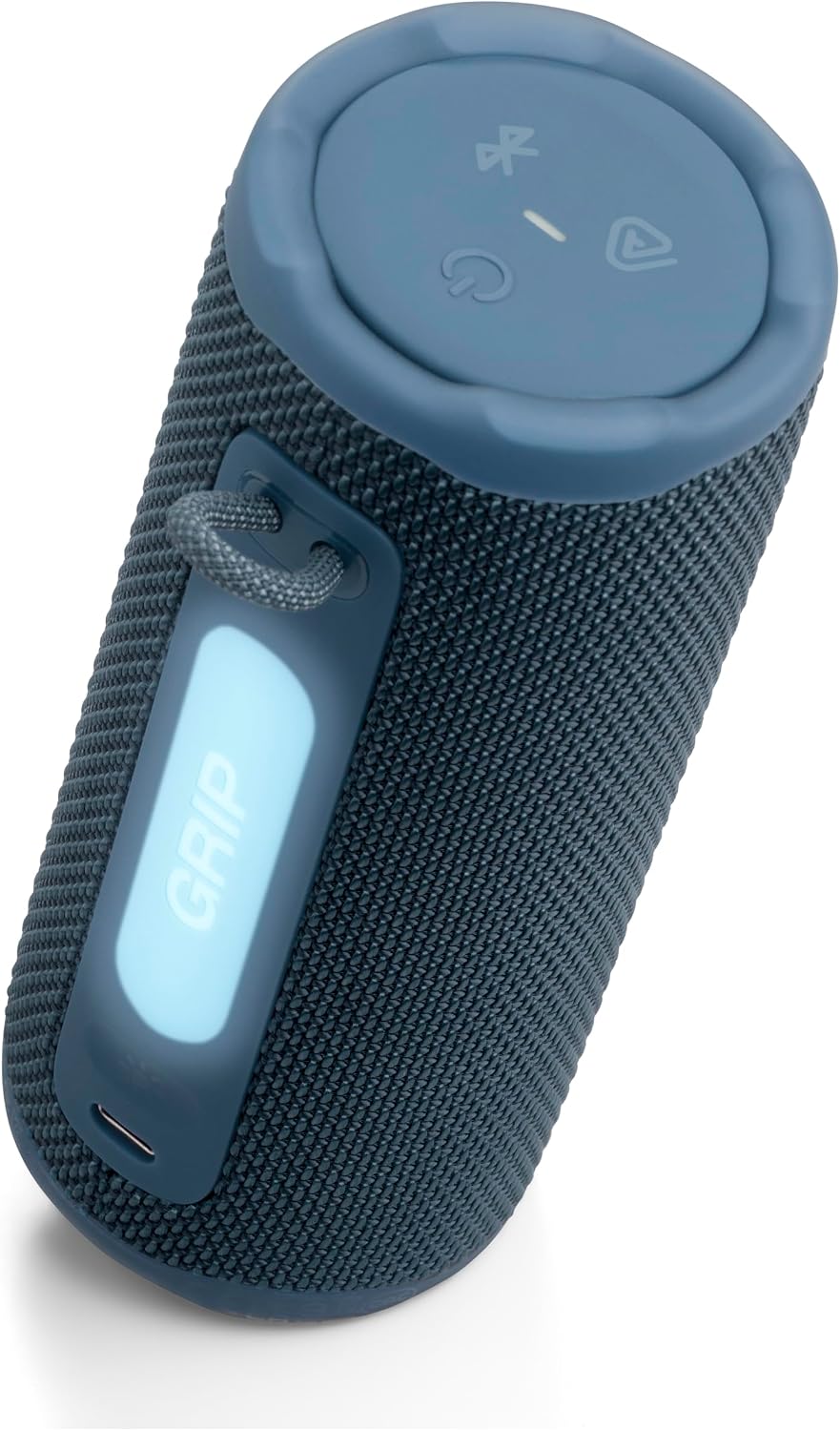 Altavoz Bluetooth portátil JBL Grip, resistente al agua, luz ambien...