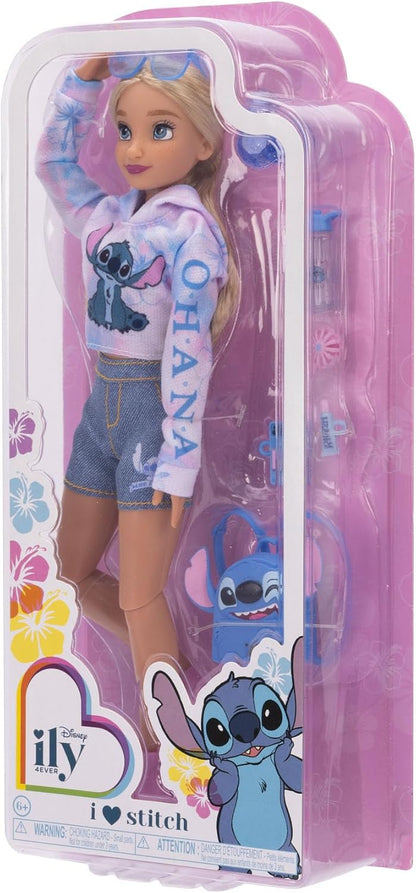 Disney ILY 4EVER - Muñeca de moda inspirada en puntadas, 11.5 pulga...