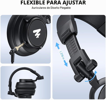 MAONO A04 Gen2 y MH601 Micrófono Podcast con paquete de auriculares...