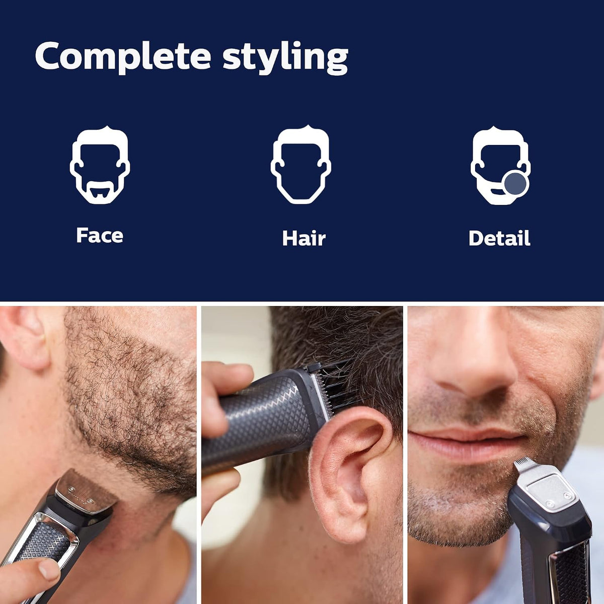 Philips Norelco Multi Groomer MG3750\/60 - Kit de aseo para barba,...