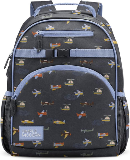 Simple Modern Mochila infantil para escuela, niñas, niños | 12L | A...