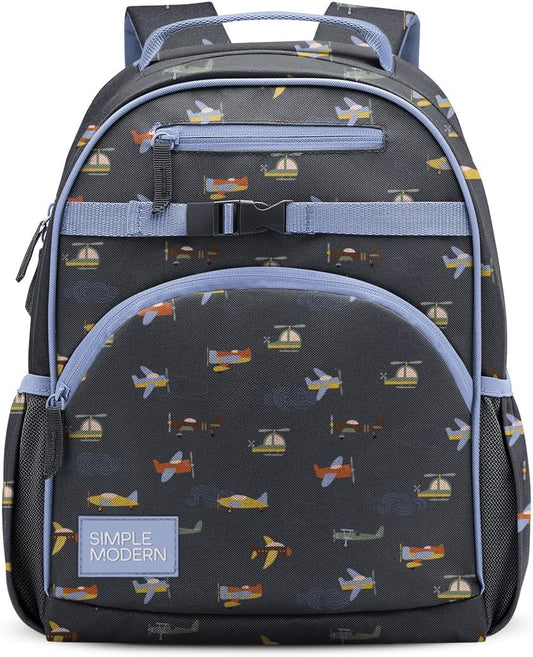 Simple Modern Mochila infantil para escuela, niñas, niños | 12L | A...