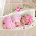 Aori Muñecas bebé Reborn Niña - Muñeca recién nacida durmiente real...