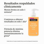 Neutrogena Lavado facial sin aceite, 9.1 fl. onz | Limpiador de áci...