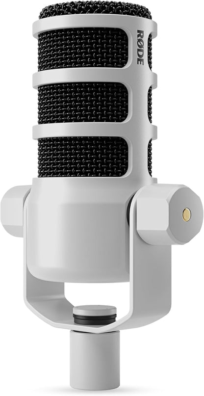 RØDE PodMic - Micrófono cardioide de transmisión dinámica, color bl...