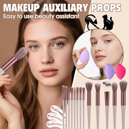Kit de maquillaje para mujeres: paleta de sombra de ojos de base |...