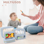 YOPCDJ Juego de 5 bolsas organizadoras para pañales, bolsa de aseo...