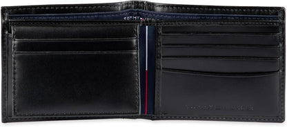 Tommy Hilfiger Cartera Passcase para hombre con ventana de identifi...
