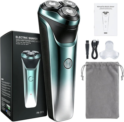 Ordele Maquinilla de afeitar eléctrica para hombres, afeitadora elé...
