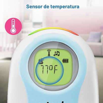 VTech Monitor de audio digital para bebés de 2 unidades para padres...