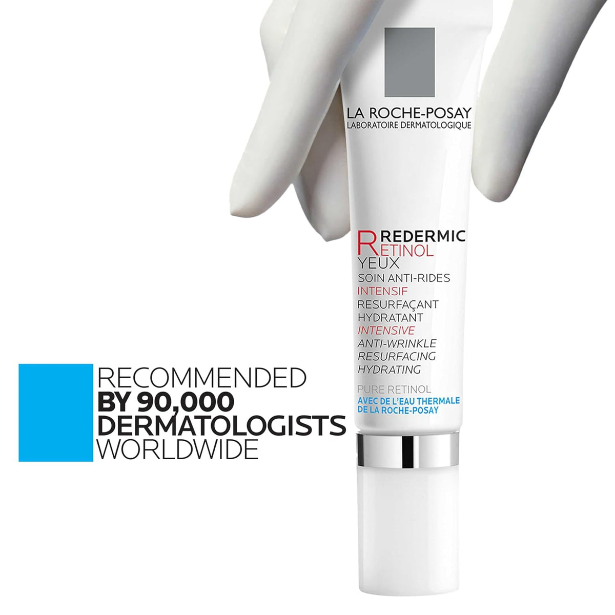 La Roche-Posay Redermic R Crema para Ojos con Retinol Anti-edad par...