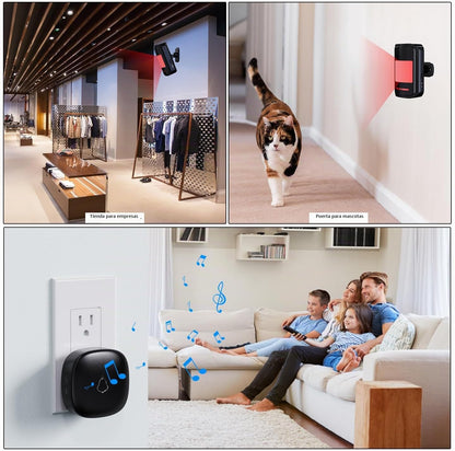 Alarma inalámbrica con sensor de movimiento para interiores, 1 dete...