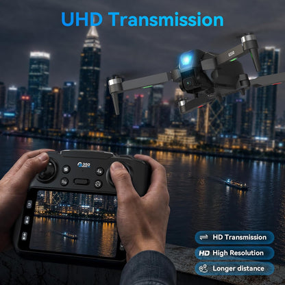 Dron con cámara 4.5 "pantalla LCD en el controlador, Drone con...