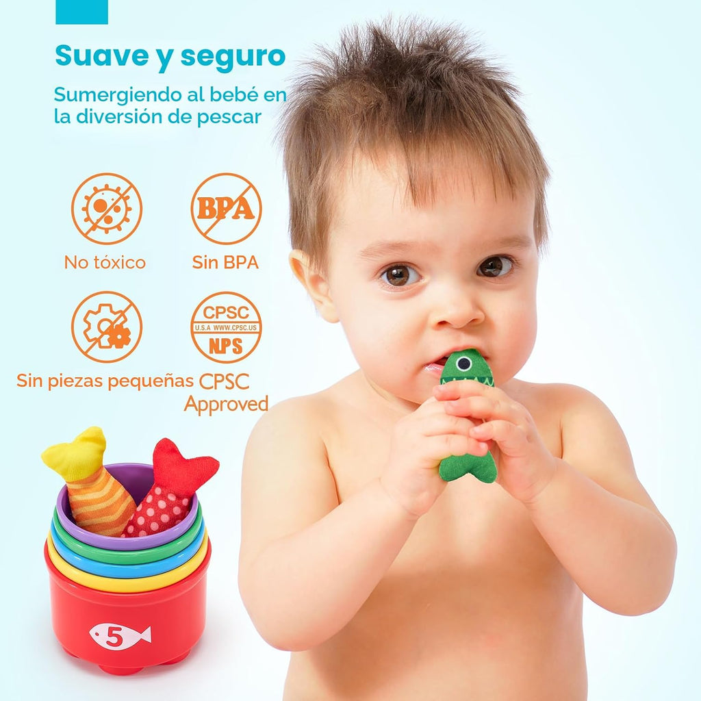 hahaland Juguetes Montessori para niño de 1 año de edad, regalo de...