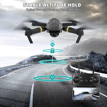 Drones con cámara para adultos, 4K 1080P, 3 baterías, mini dron ple...